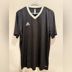 Adidas Men's Black Jersey with White Trim
